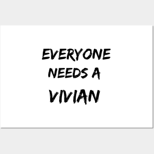 Vivian Name Design Everyone Needs A Vivian Posters and Art